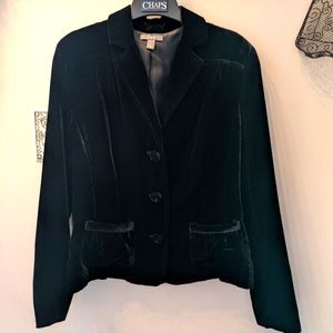 Black Velvet Blazer